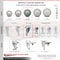 Service Caster 4 Inch Gray Polyurethane Wheel Swivel 1/2 Inch Threaded Stem Caster with Brake SCC-TS20S414-PPUB-TLB-121315 - alternate 3